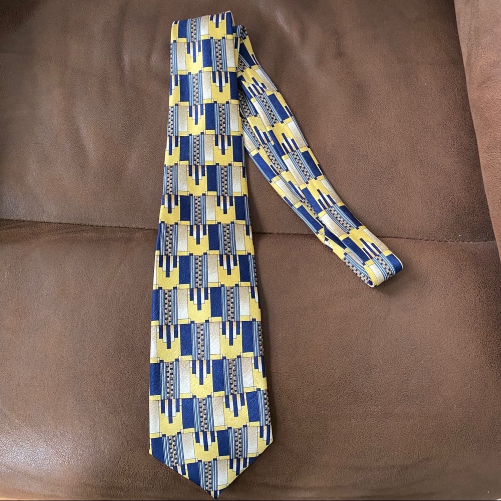 Lamberti Men's Neck Tie 100% Silk 59 x 4"